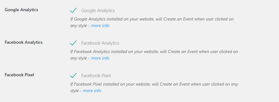 enable analytics